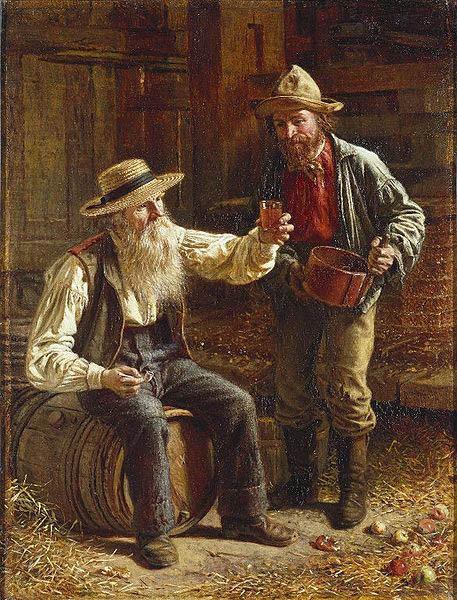 Thomas Waterman Wood New Cider Spain oil painting art